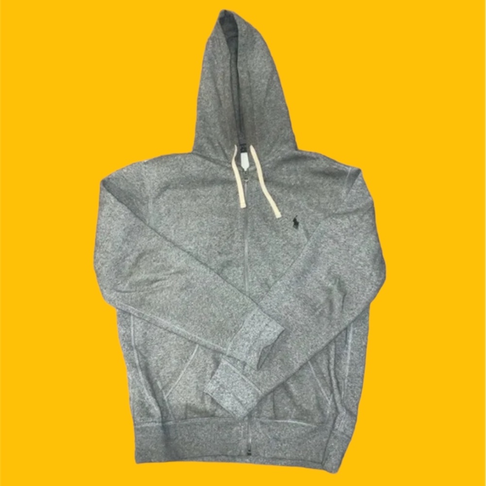 Polo by Ralph Lauren Gray Zip-Up Hoodie